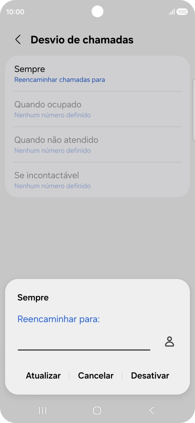 Prima Desativar.