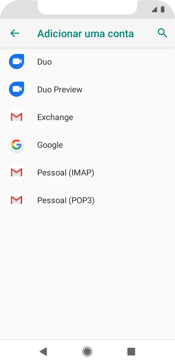 Prima Pessoal (IMAP).