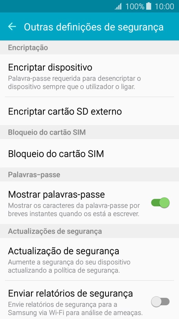 Prima Bloqueio do cartão SIM.