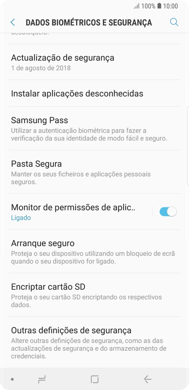 Prima Outras definições de segurança.