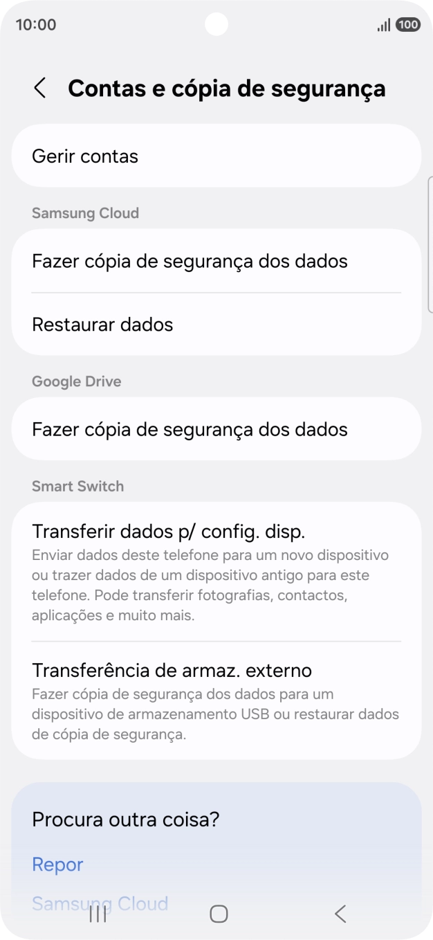 Prima Gerir contas.