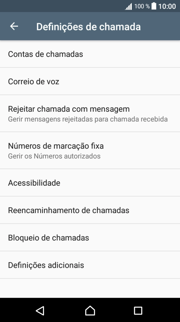 Prima Correio de voz.