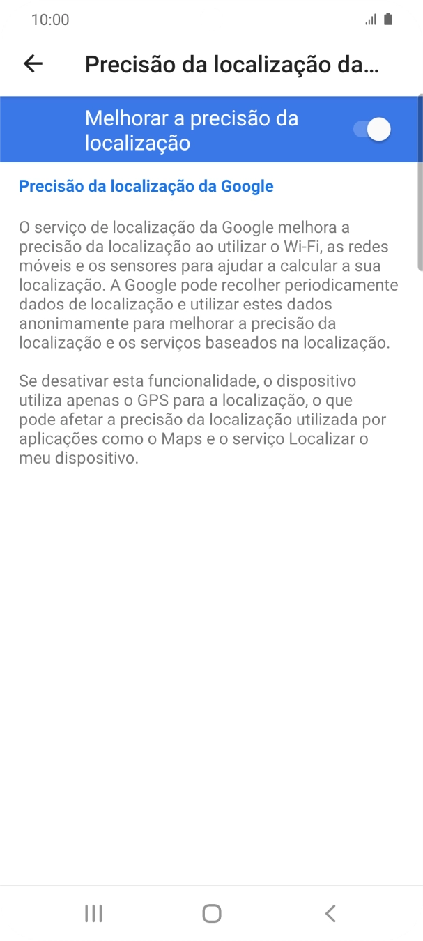 Se premir o indicador junto a 