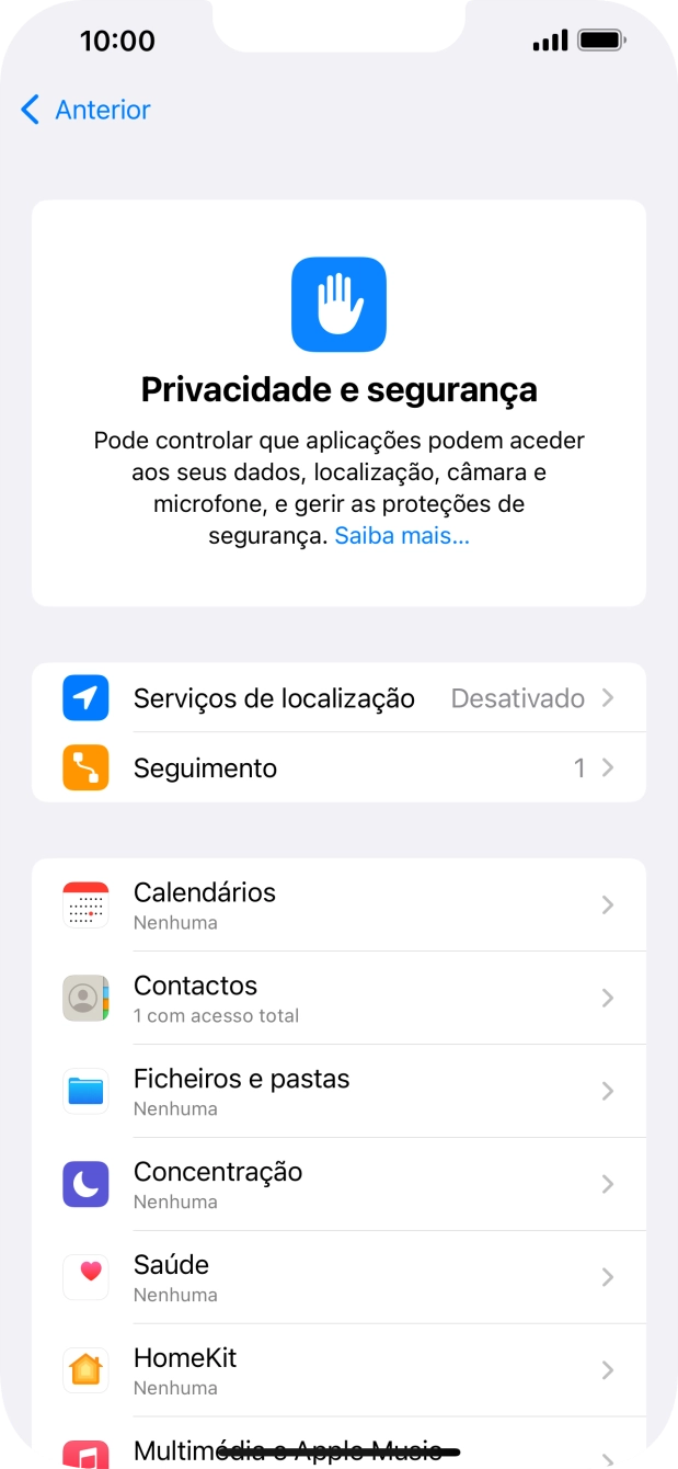Prima Serviços de localização.