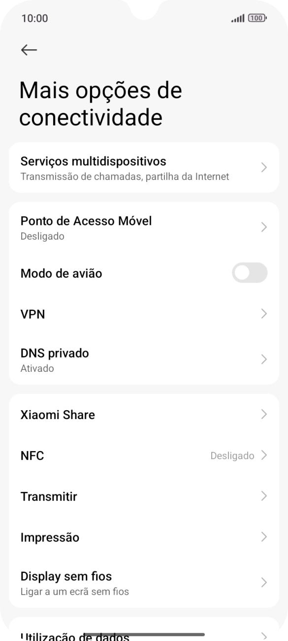 Prima Ponto de Acesso Móvel.