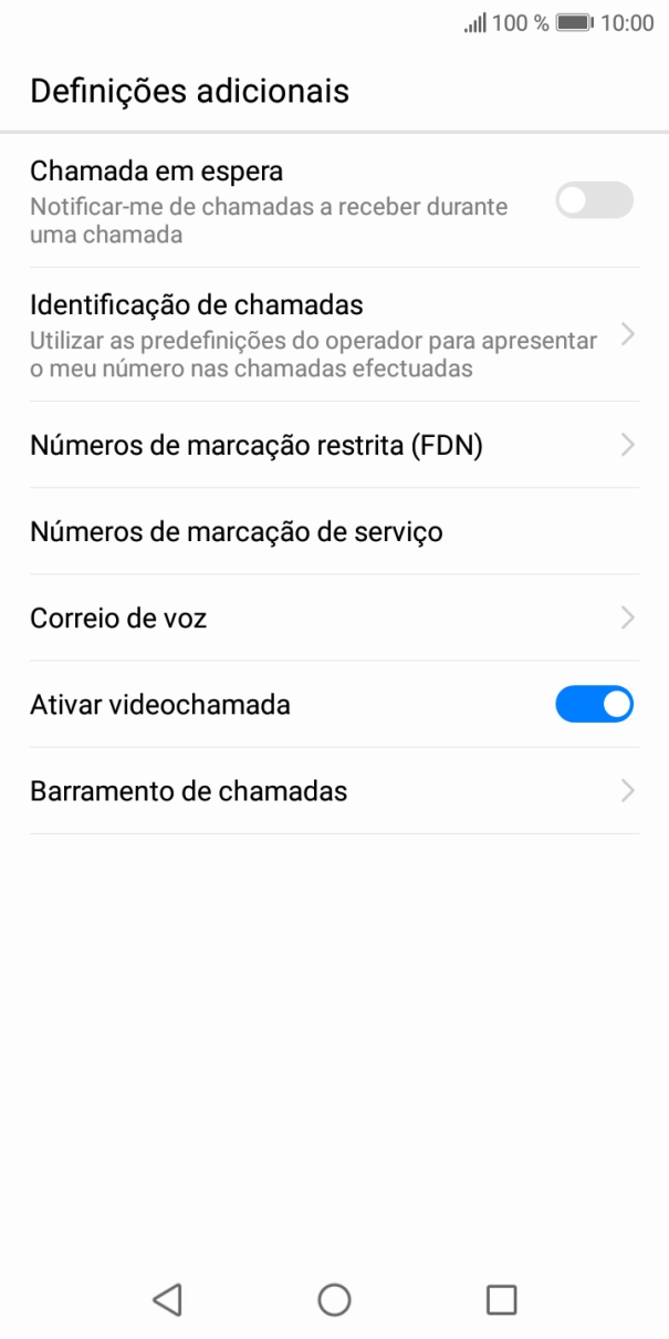 Prima Correio de voz.