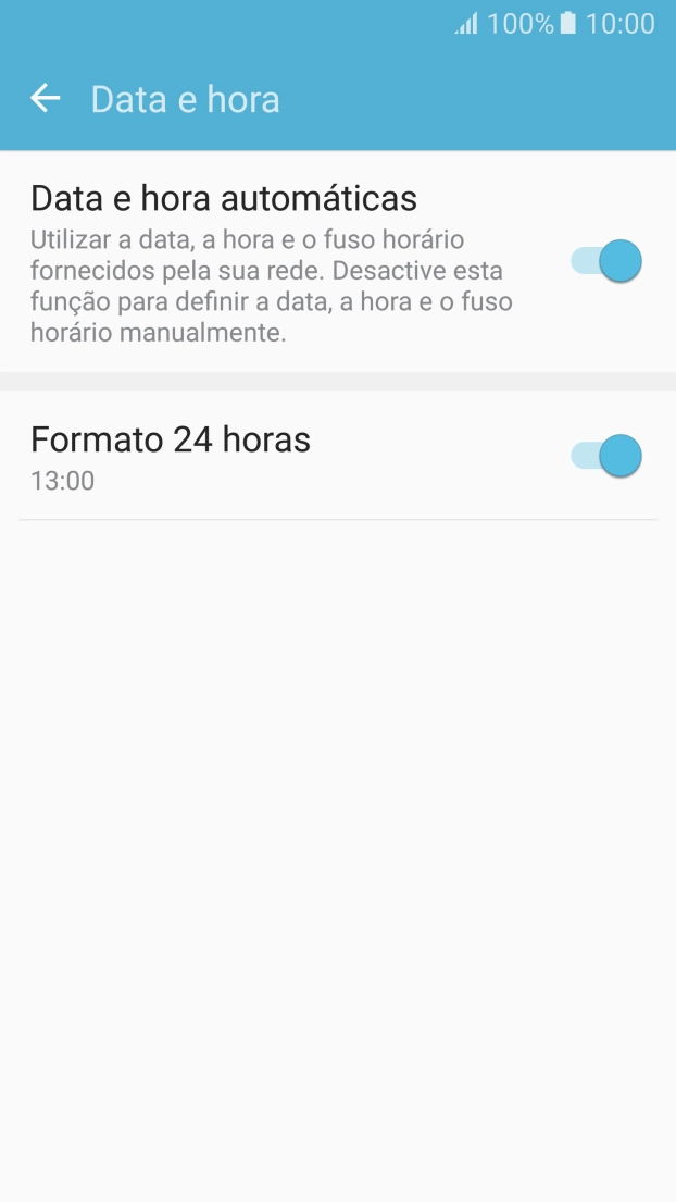 Prima a tecla de início para terminar e voltar ao ecrã inicial.