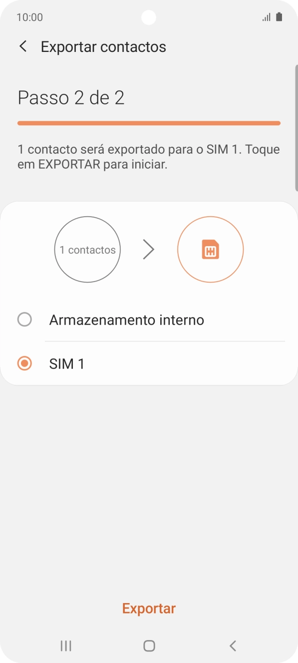 Prima Exportar.