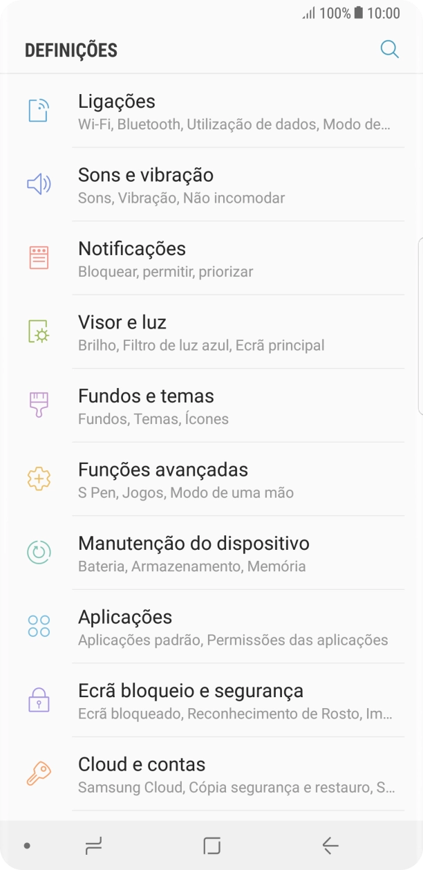 Prima Ecrã bloqueio e segurança.