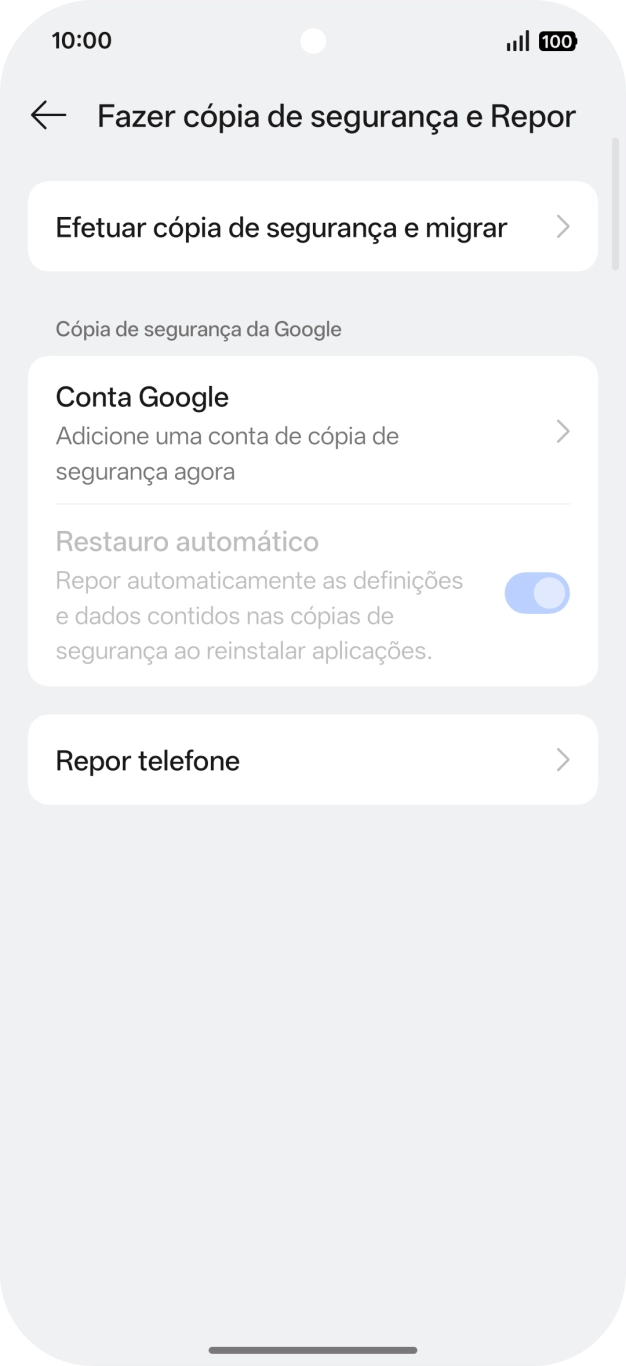 Prima Repor telefone.