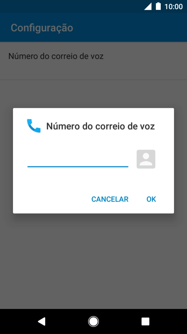 Introduza 123 e prima OK.