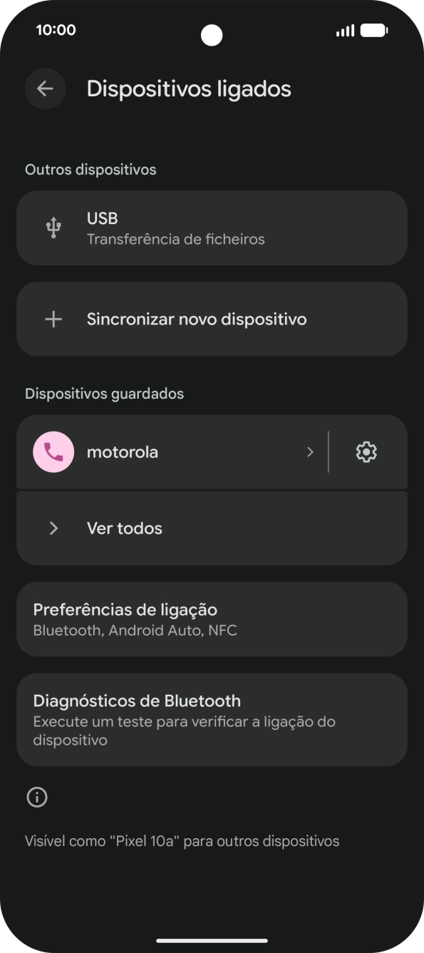 Para voltar ao ecrã inicial, deslize o dedo de baixo para cima a partir da base do ecrã.
