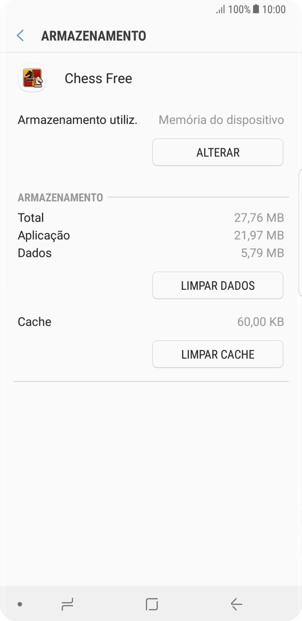 Prima LIMPAR CACHE.
