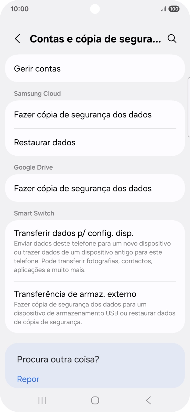 Prima Gerir contas.