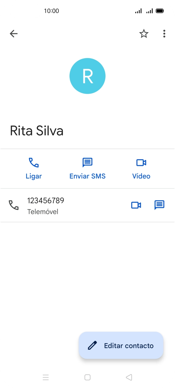 Prima a tecla de início para terminar e voltar ao ecrã inicial.