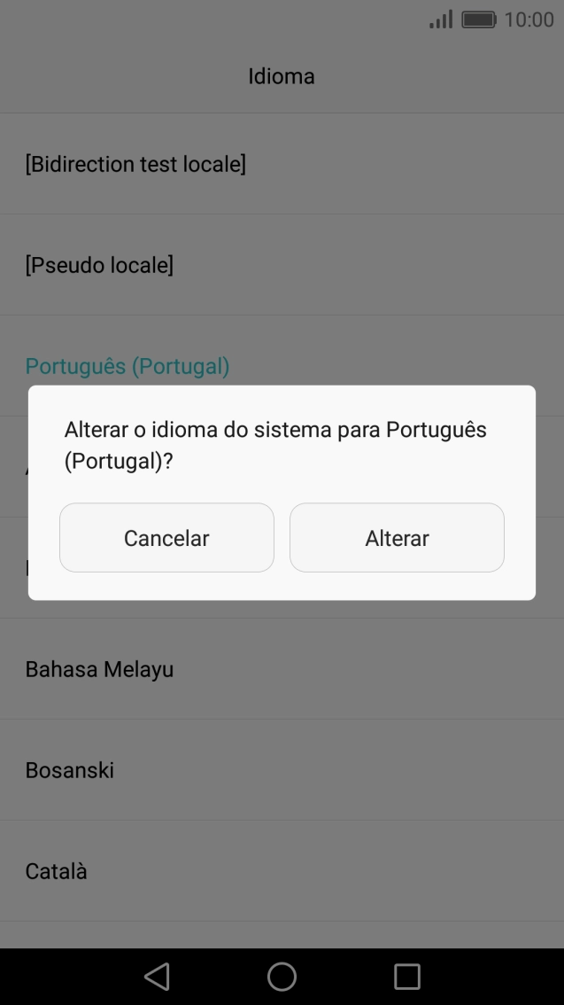 Prima Alterar.