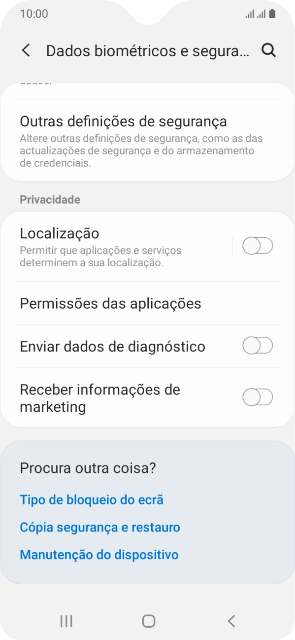 Prima Outras definições de segurança.