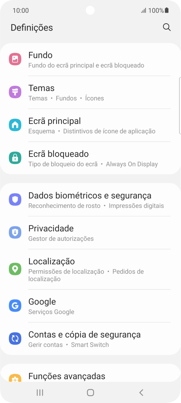 Prima Contas e cópia de segurança.