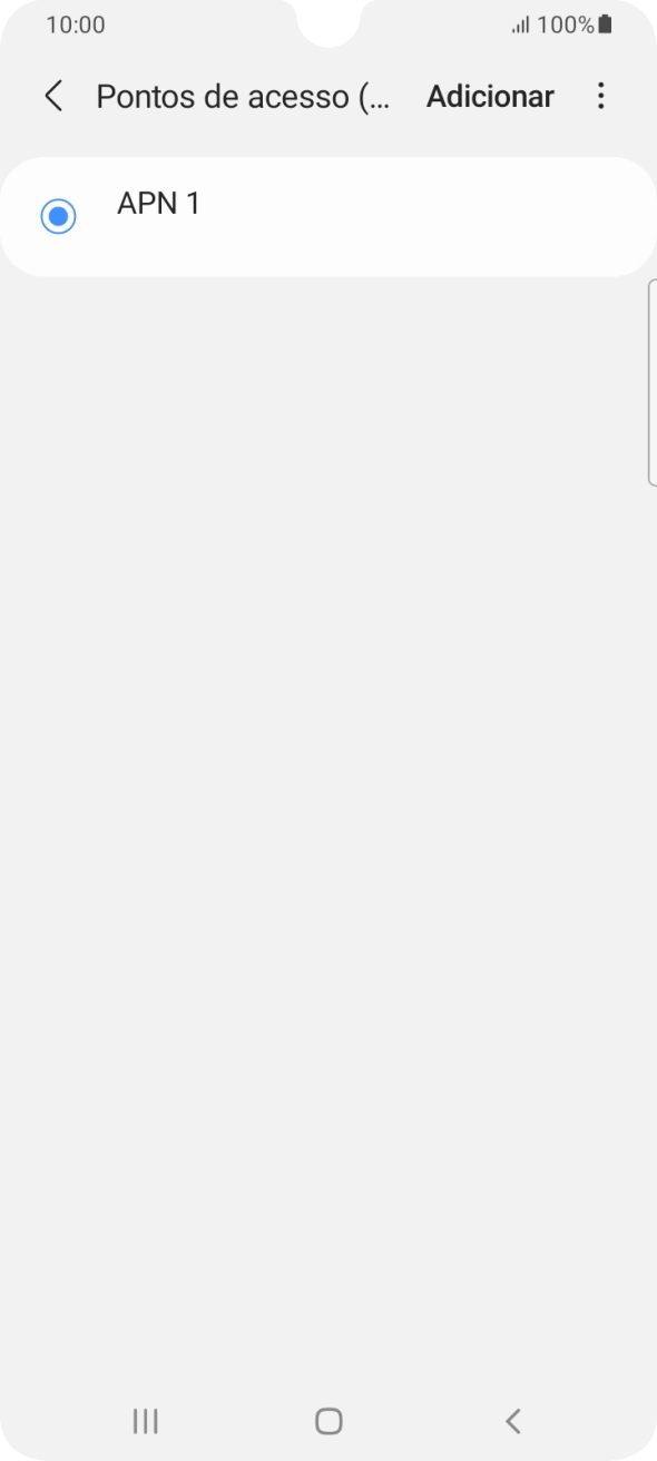 Prima Adicionar.