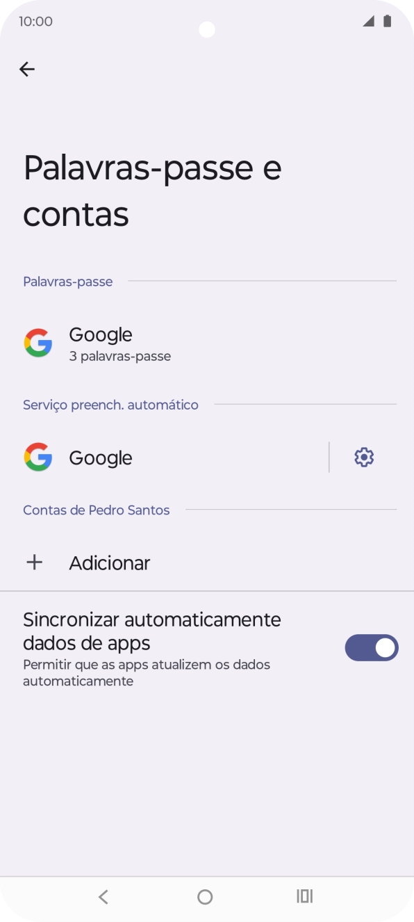 Prima Adicionar.