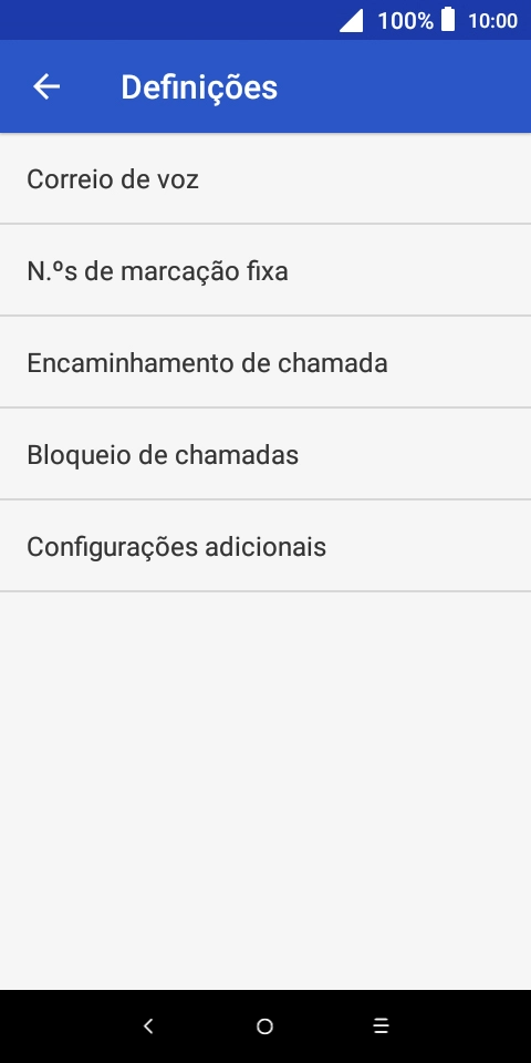 Prima Encaminhamento de chamada.