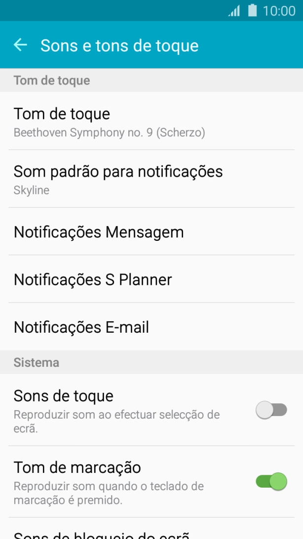 Prima a tecla de início para terminar e voltar ao ecrã inicial.