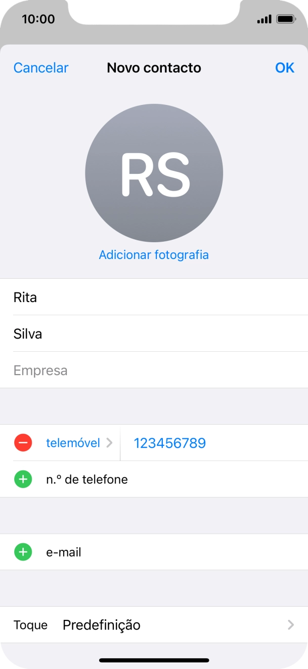 Prima OK.