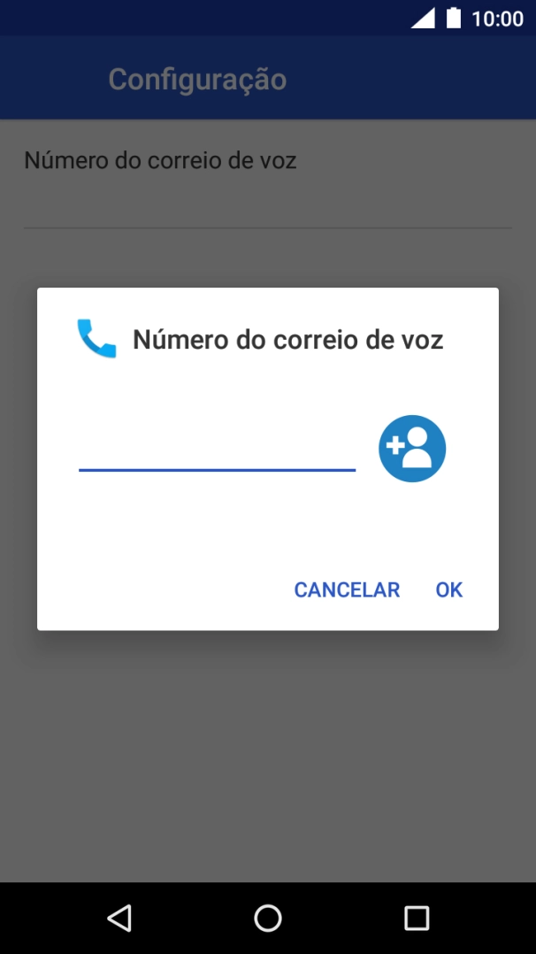 Introduza 123 e prima OK.