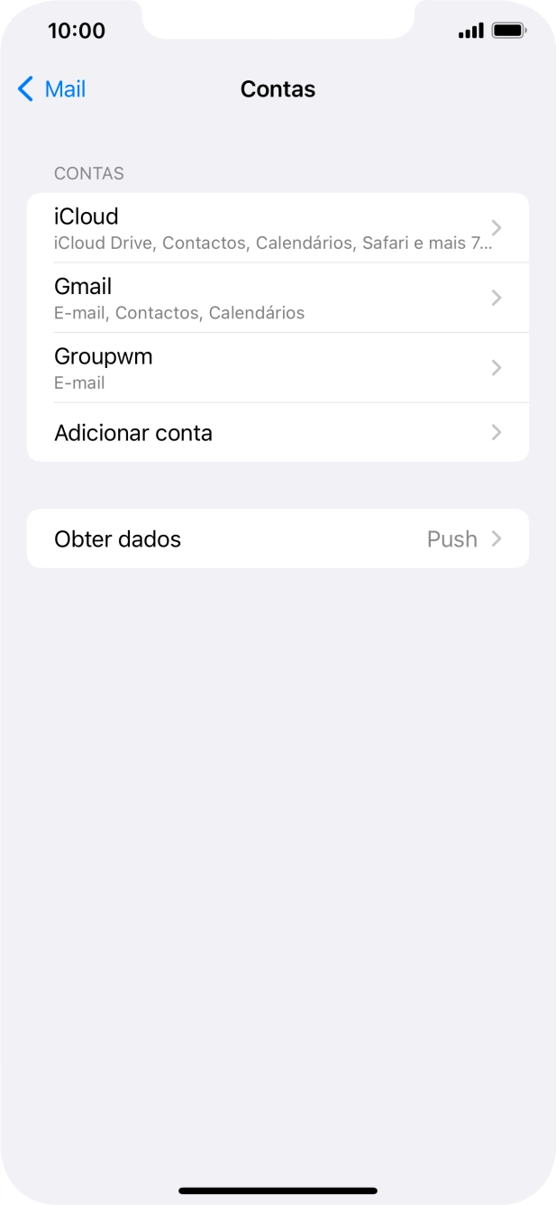 Prima Obter dados.
