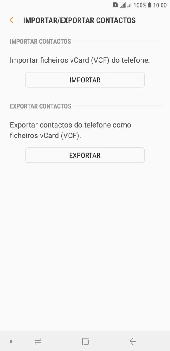 Prima IMPORTAR.