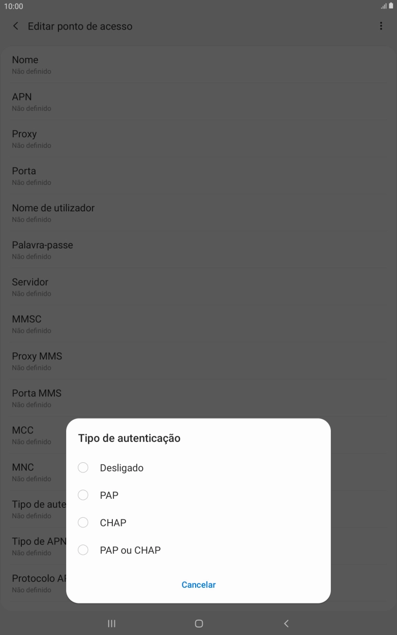 Prima Desligado.