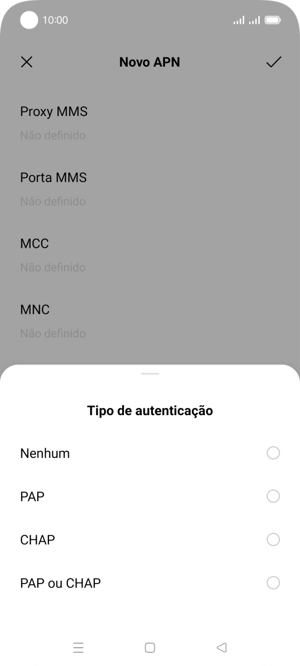 Prima Nenhum.