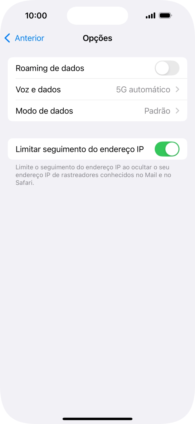 Prima Modo de dados.