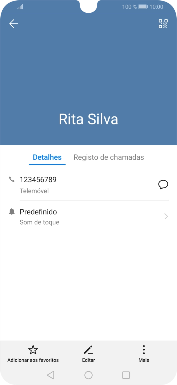 Prima a tecla de início para terminar e voltar ao ecrã inicial.