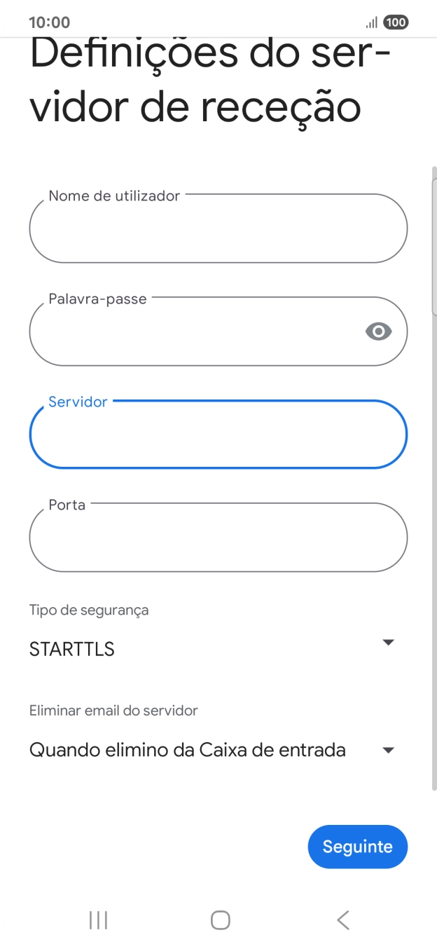 Prima o campo sob 