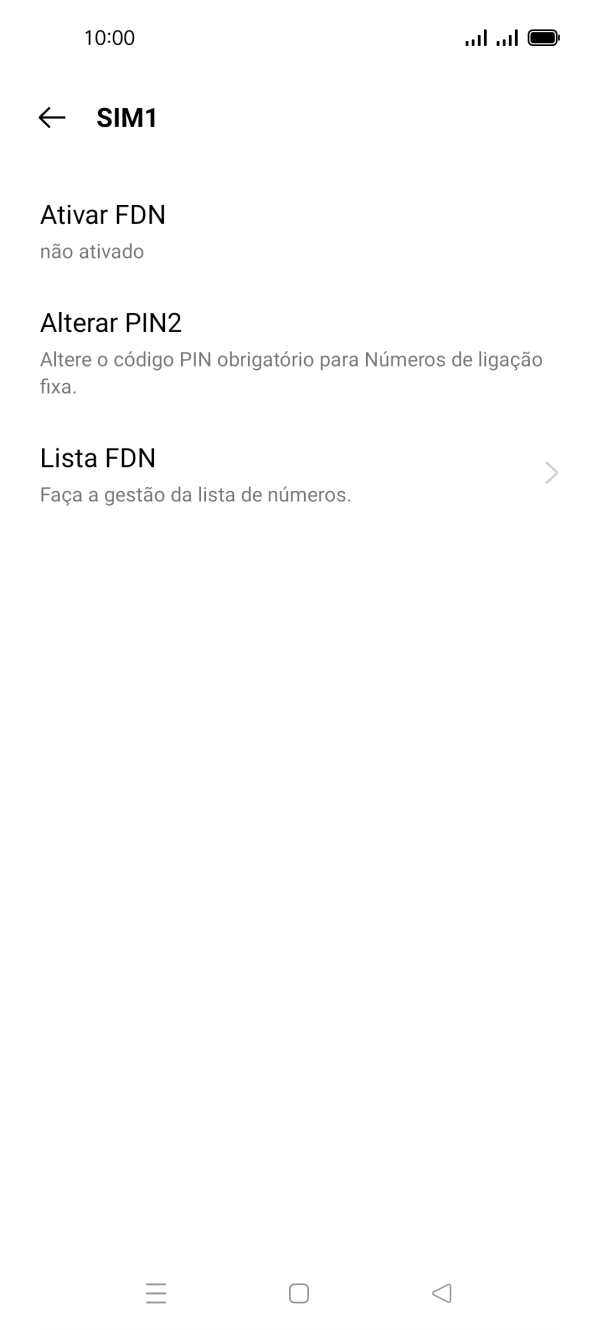 Prima Ativar FDN.