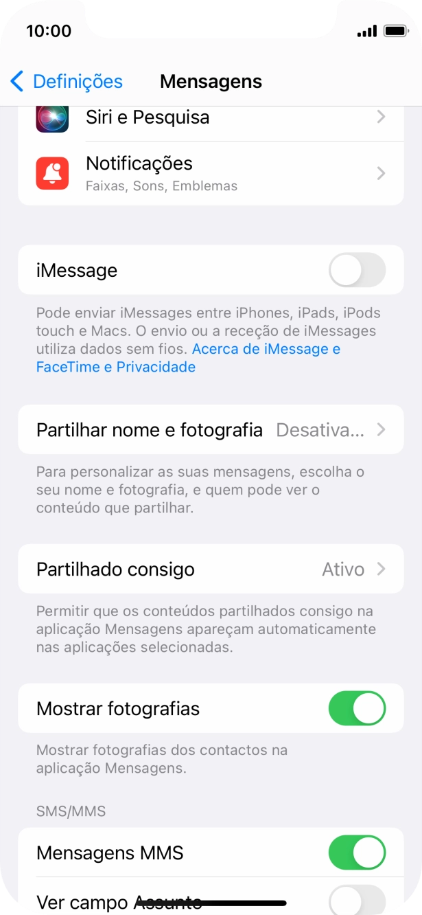 Para voltar ao ecrã inicial, deslize o dedo de baixo para cima a partir da base do ecrã.