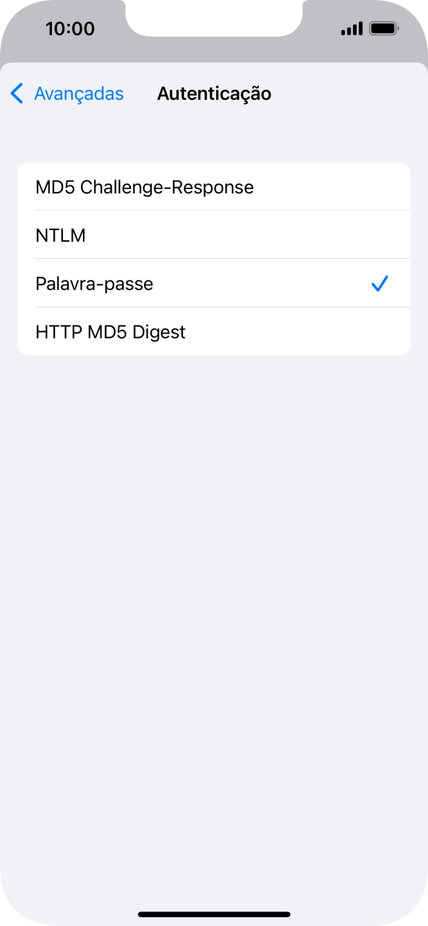 Prima Palavra-passe.