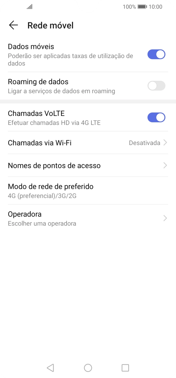 Prima Nomes de pontos de acesso.