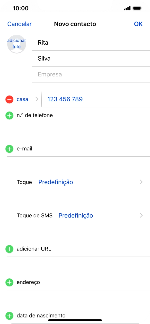 Prima OK.