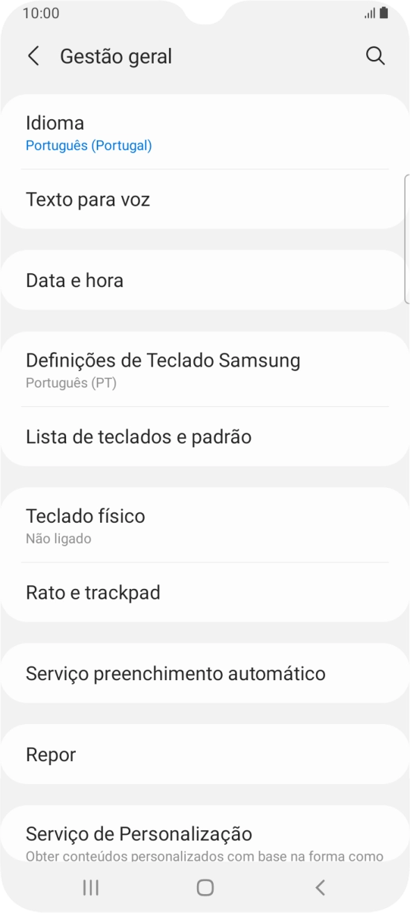 Prima Data e hora.