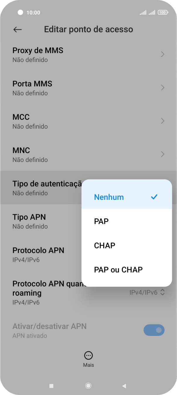Prima Nenhum.