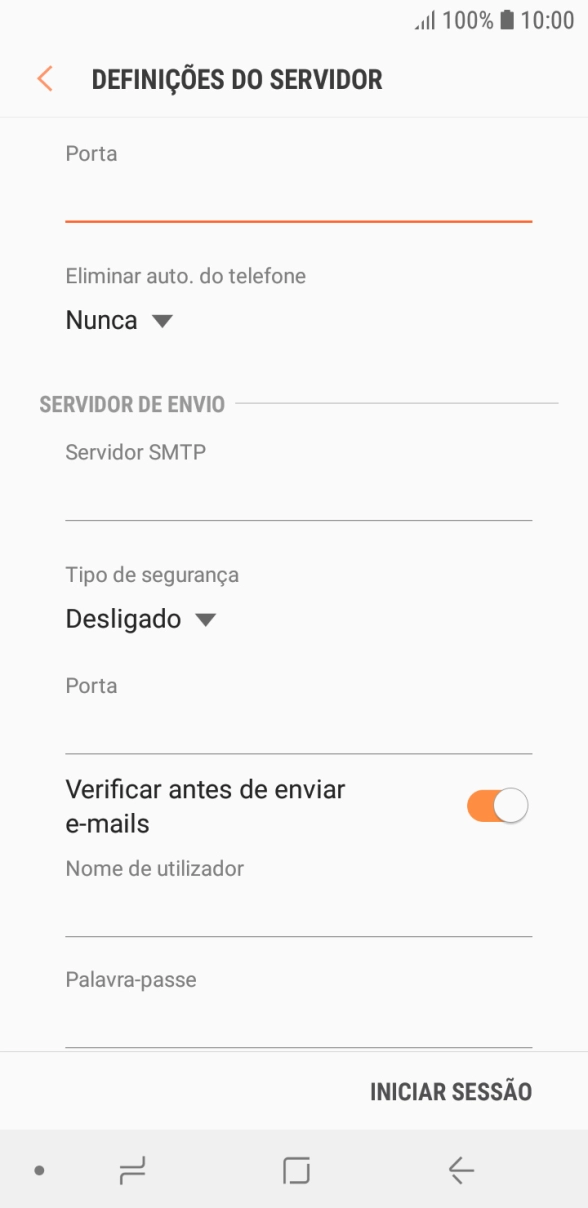 Prima a lista suspensa sob 