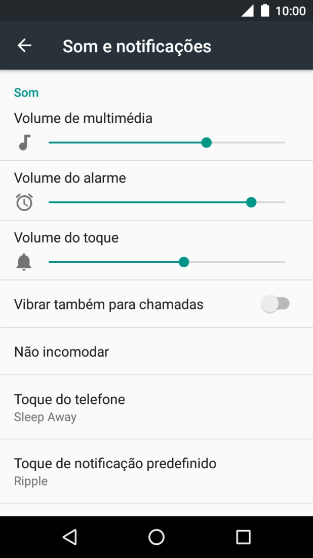 Prima a tecla de início para terminar e voltar ao ecrã inicial.