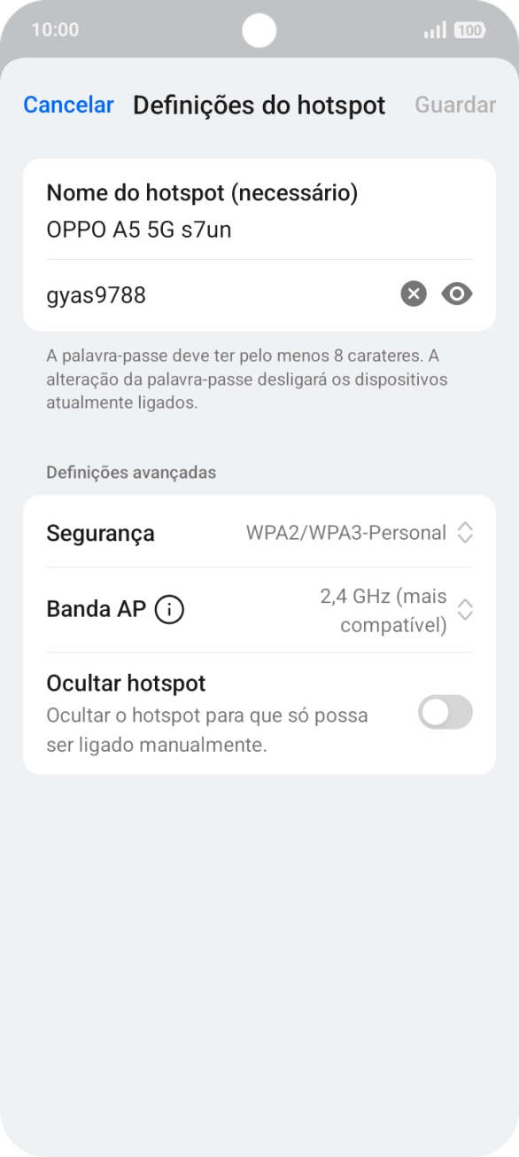 Prima o campo sob 