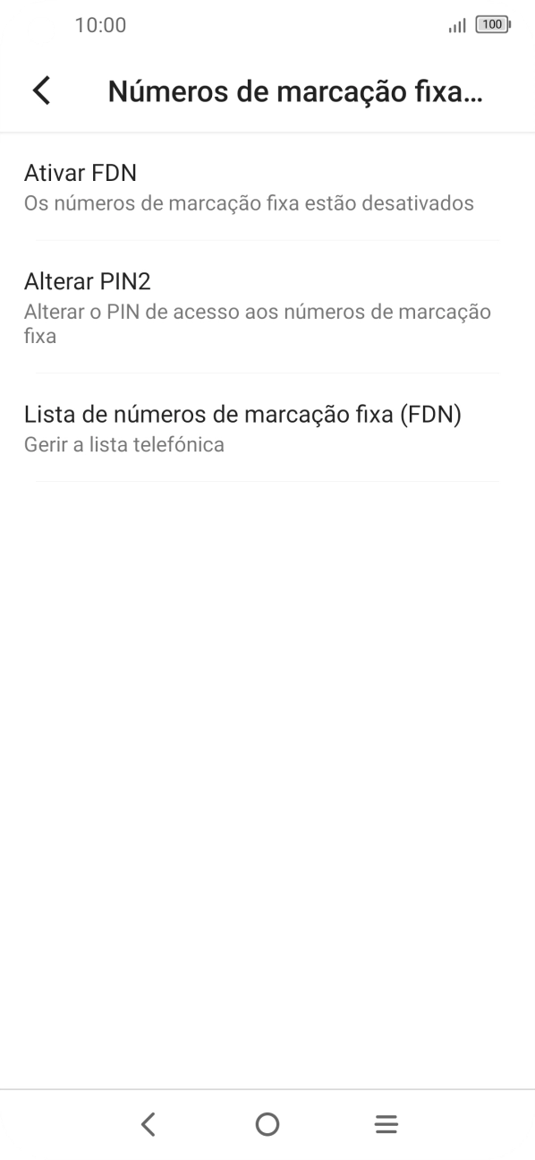 Prima Ativar FDN.