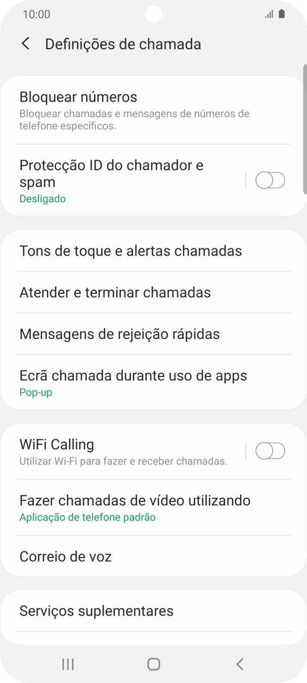 Prima Correio de voz.