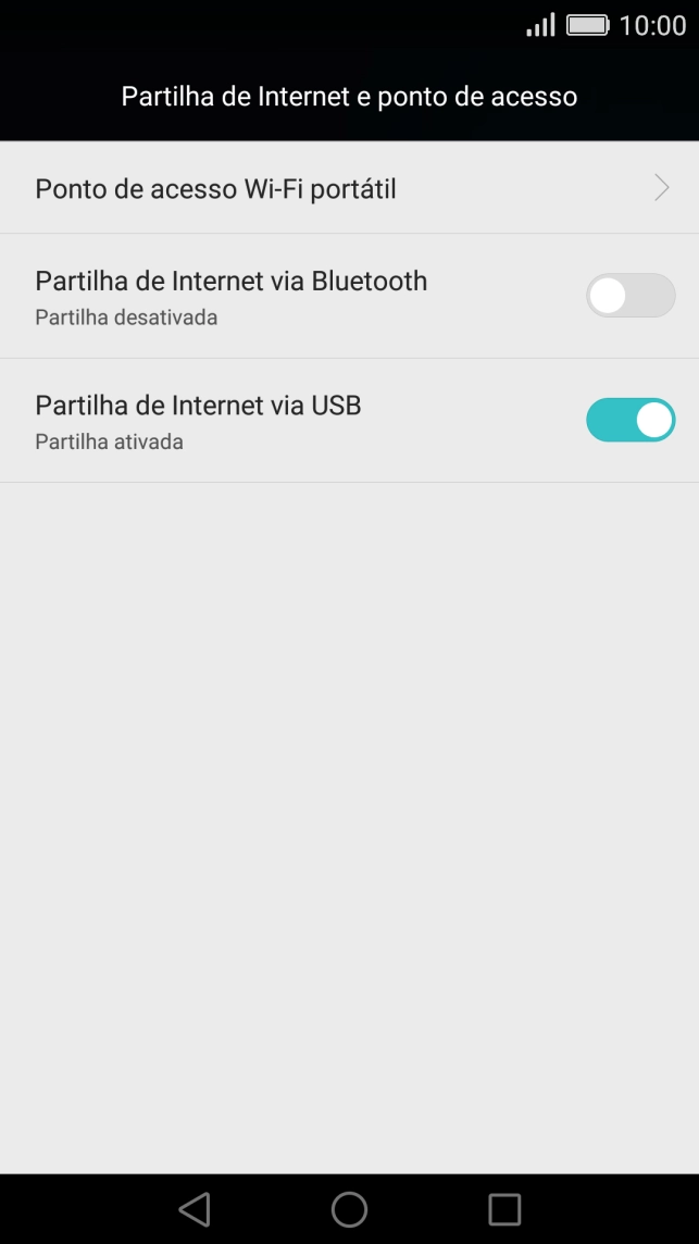 Prima a tecla de início para terminar e voltar ao ecrã inicial.