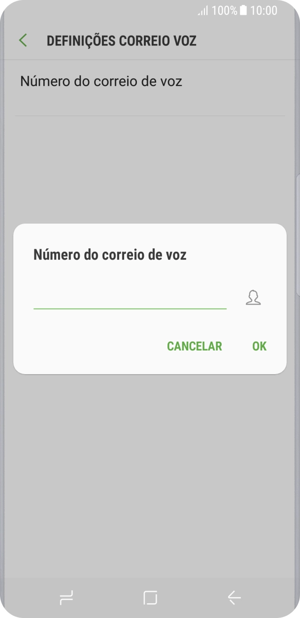 Introduza 123 e prima OK.