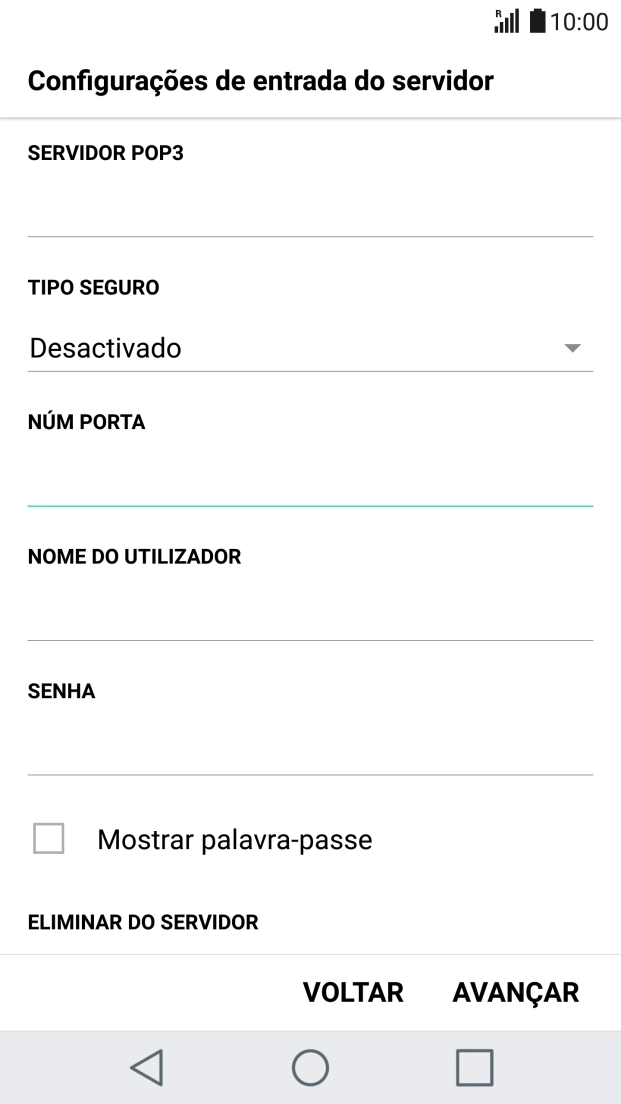 Prima o campo sob 
